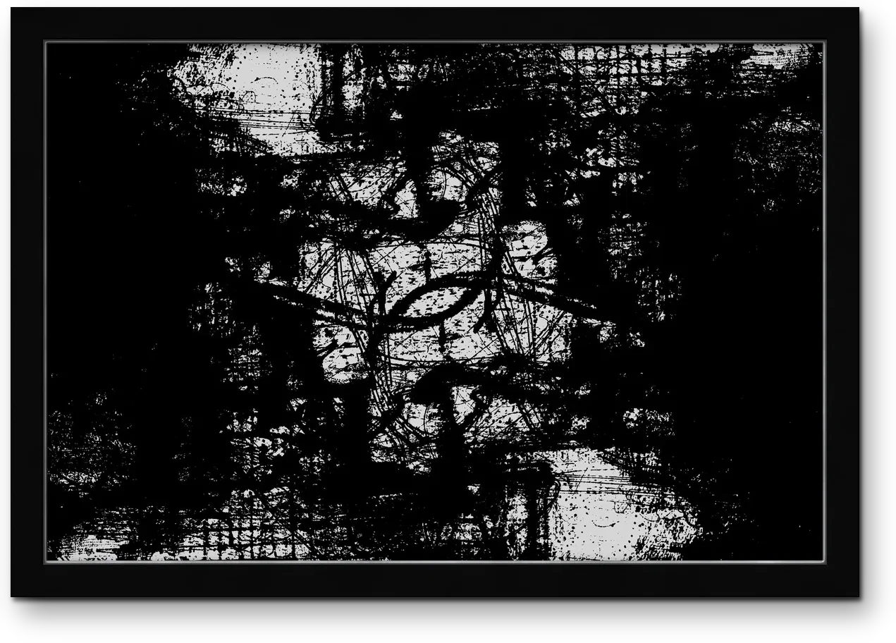 Autoportrait VII, framed