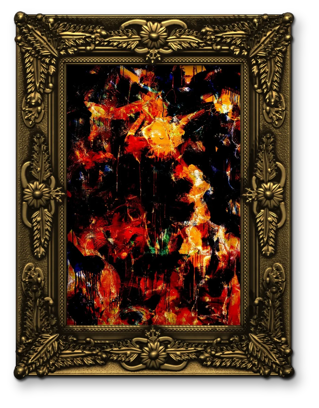 Pinoccio, framed