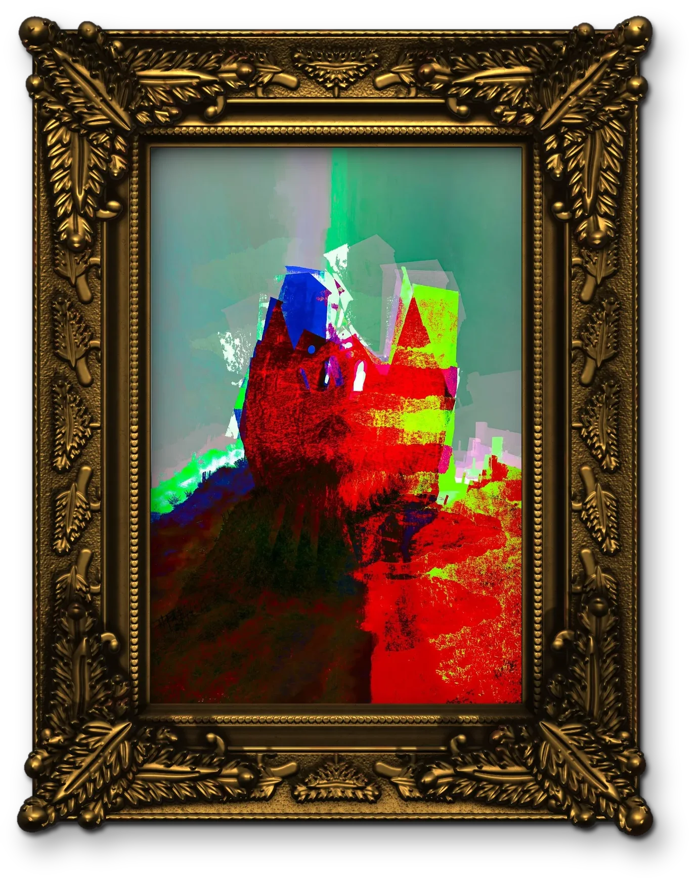 Reculver, framed
